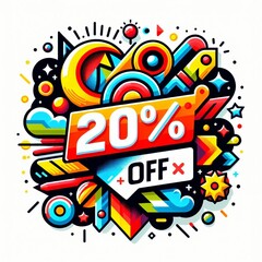 vector, image discount, offer, 10%, 20%, 30%, 40%,50%