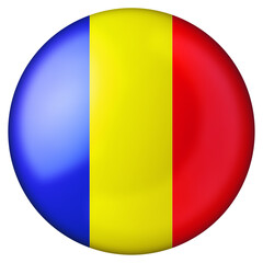 Fototapeta premium National colors of Romania