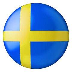 Fototapeta premium National colors of Sweden