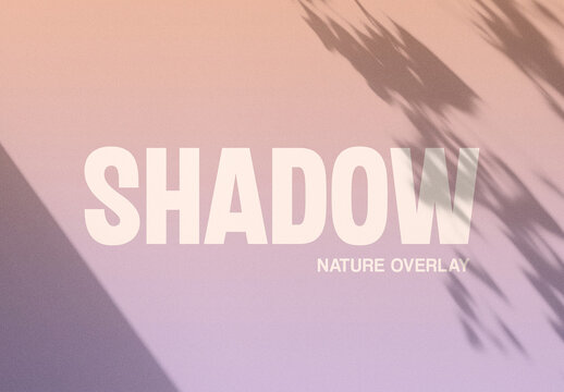 Plant Shadow Overlay Texture