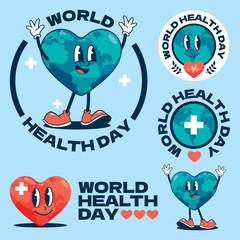 World Health Day Vector Illustration