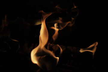 Flammes dansantes