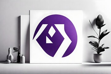 3d render of a person holding a sign in the wall