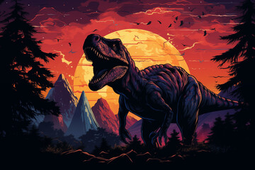 tyrannosaurus rex background