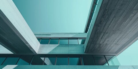 Obraz premium geometry of modern architecture
