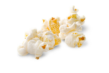 Popcorn isolated on white - 750696001