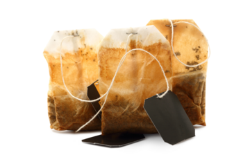 Used tea bag