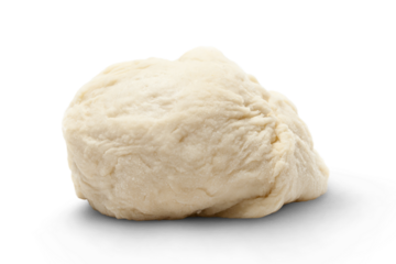 Fresh dough ready for baking