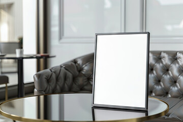 Horizontal Frame Mockup Concept, Frame blank mock up