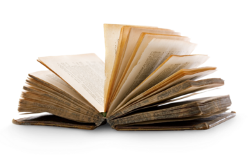 Book isolated on the white background