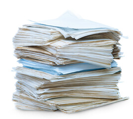 Stack of old paper - 750697405
