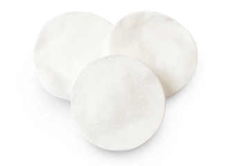 Cotton swabs isolated on white