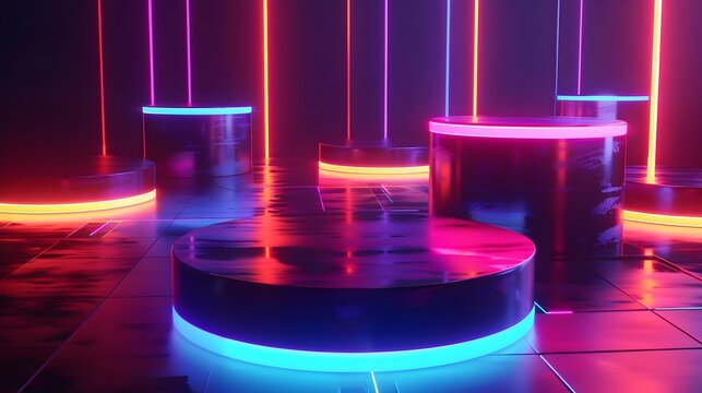 Vibrant Modern Neon Light Designs