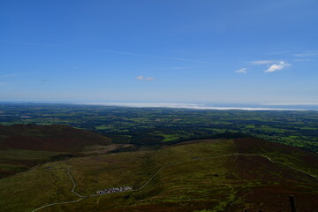  View from the top of the Comeragh mountain