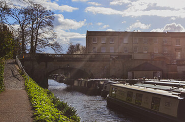Fototapeta na wymiar Bath Canal, UK