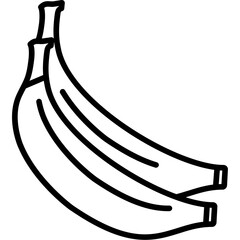 Fototapeta na wymiar Banana Icon