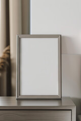 Empty Vertical Frame Mockup Concept, Frame blank mock up