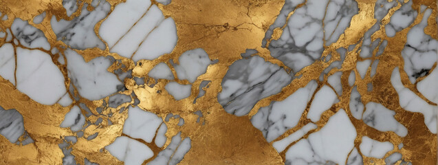Seamless pattern background showcasing a gold marble texture backdrop.