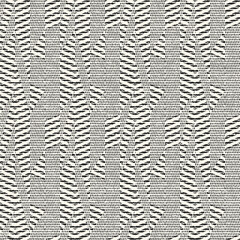 Monochrome Dashed Broken Geometric Pattern