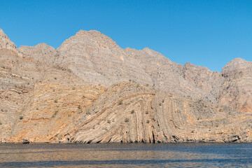 Oman - Khasab - The beautiful fjords of Mussadam