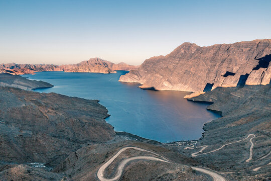 Oman - Khasab - The beautiful fjords of Mussadam