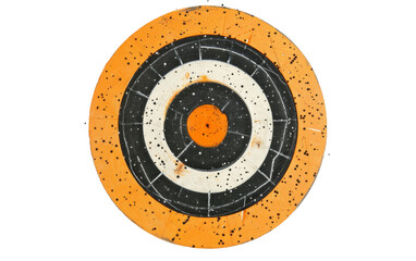 Navigating Shooting Competitions with Targets On Transparent Background. - obrazy, fototapety, plakaty