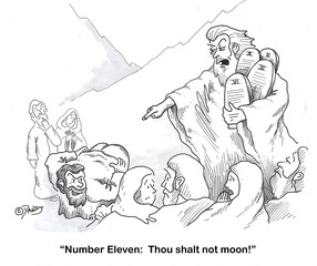 Moses Must Add an Eleventh Commandment