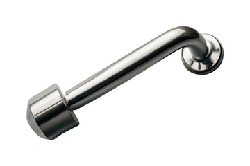 Faucet on light gray background, 3D rendering.