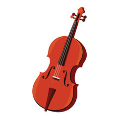 Fototapeta na wymiar violin vector illustration