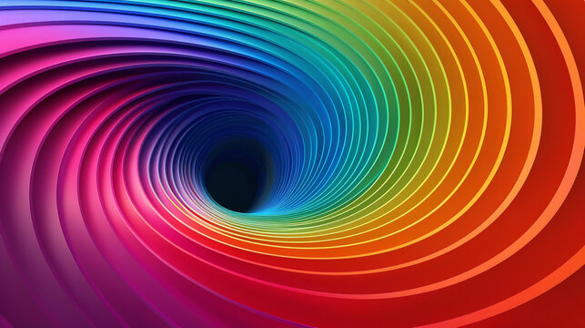 abstract colorful spiral swirl background. 