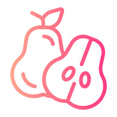pear gradient icon