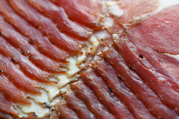 geschnittener Schwarzwälder Schinken