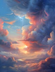 sky and clouds