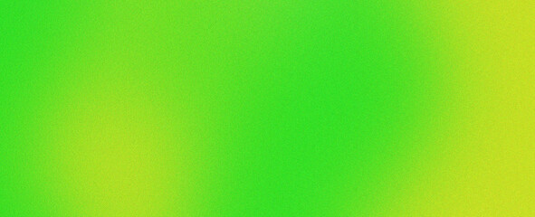 Green yellow blurred gradient on dark grainy background, glowing light spot, copy space	