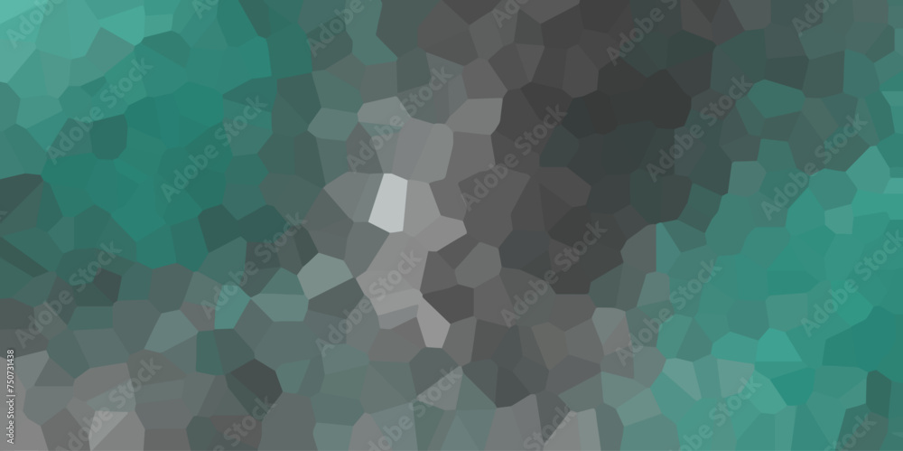 Poster abstract colorful broken stained glass background design with line. geometric polygonal background w