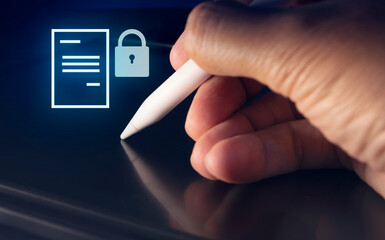 digital signature , security awareness , confidential access data file control , consent form