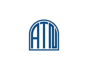 Obraz premium ATN logo design vector template