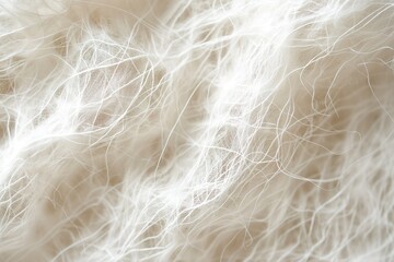 Close up  of a white fabric texture, macro image