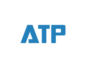 ATP logo design vector template