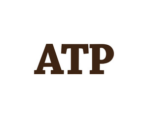 ATP logo design vector template