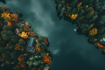 aerial shots , Travel and nature concept.
