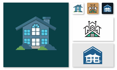 Buildings Logo, house Logos  collection design.