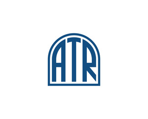 ATR logo design vector template