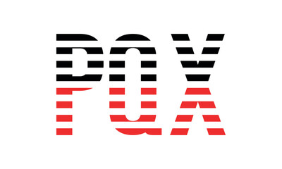 PQX three initial letter iconic line negative space minimal logo design vector template. monogram, abstract, wordmark, business, typography, minimalist, brand, company, flat, modern, unique, simple