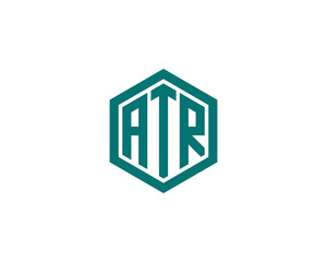 ATR logo design vector template