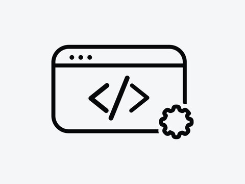 Development vector icon