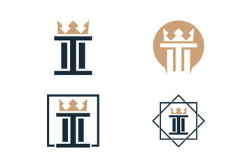 justice element design with combination pillar design