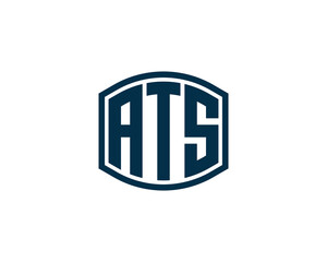 ATS logo design vector template