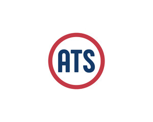 ATS logo design vector template