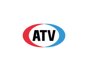 ATV Logo design vector template